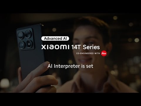 ဗီဒီယို။ AI Interpreter ကို သတ်မှတ် | Xiaomi 14T စီးရီး