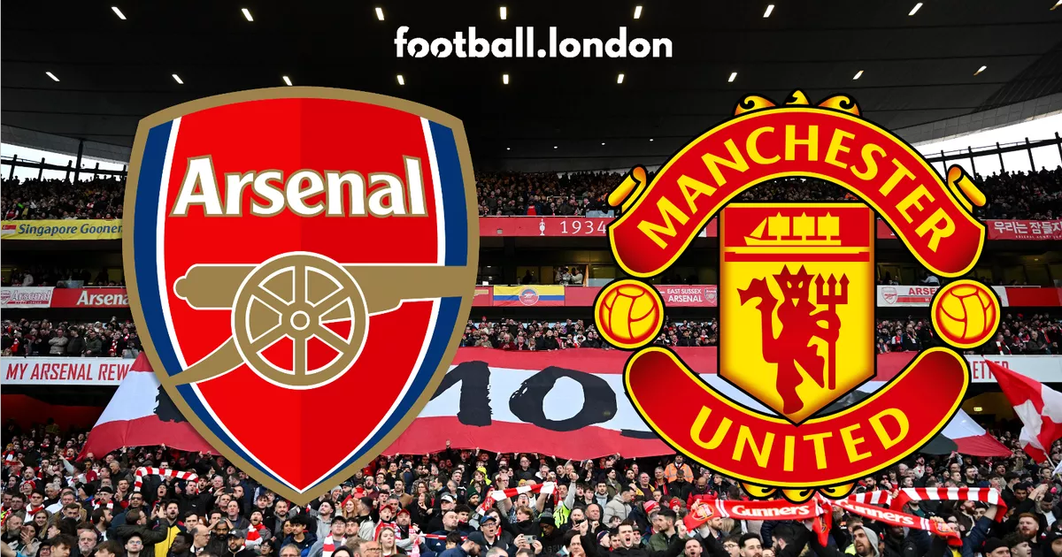 Arsenal vs Man Utd တိုက်ရိုက်ထုတ်လွှင့်မှု- စတင်ပွဲ၊ တီဗီချန်နယ်၊ အတည်ပြုအသင်းသတင်းများ၊ တိုက်ရိုက်ထုတ်လွှင့်မှု