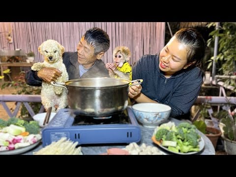 ဗီဒီယို။ Kaki Family Vlog- ပန်းခြံရှိ ဟော့ပေါ့ အတွေ့အကြုံ- အေးအေးချမ်းချမ်းနှင့် အေးမြသော အစားအစာ