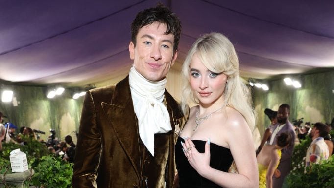 NEW YORK, NEW YORK - MAY 06: (L-R) Barry Keoghan and Sabrina Carpenter attend The 2024 Met Gala Celebrating "Sleeping Beauties: Reawakening Fashion" at The Metropolitan Museum of Art on May 06, 2024 in New York City. ( (Photo by Kevin Mazur/MG24/Getty Images for The Met Museum/Vogue)