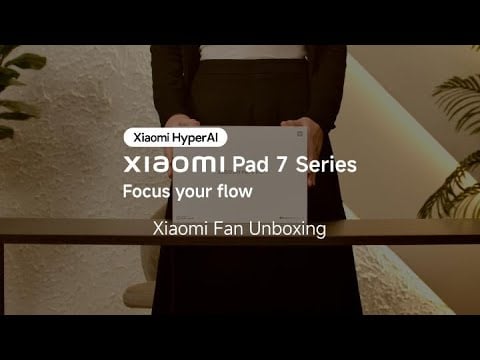 ရေကန် Xiaomi ပန်ကာ unboxing | Xiaomi Pad 7 Pro