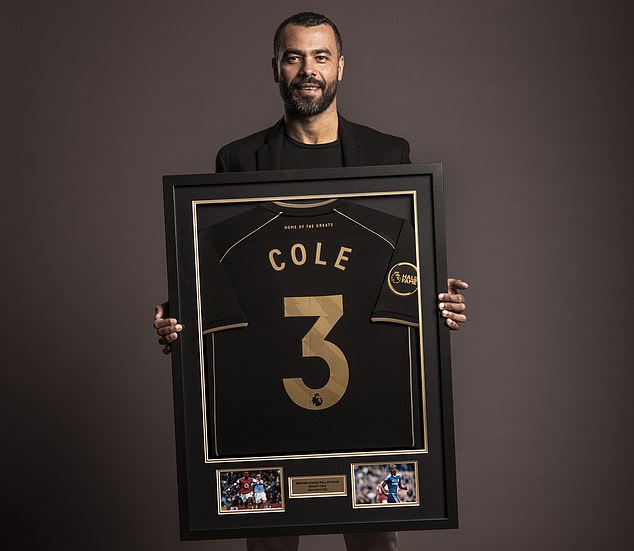 Cole was last year inducted into the Premier League's Hall of Fame in recognition of his career