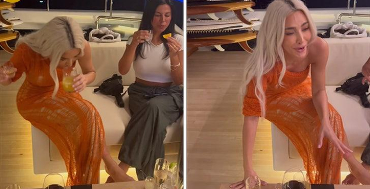 Kylie Jenner Birthday Yacht Party မှာ Kim Kardashian တံတွေးထွေးပြီး သေနတ်နဲ့ ပစ်သတ်လိုက်ပါတယ်။