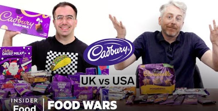 US vs UK Cadbury