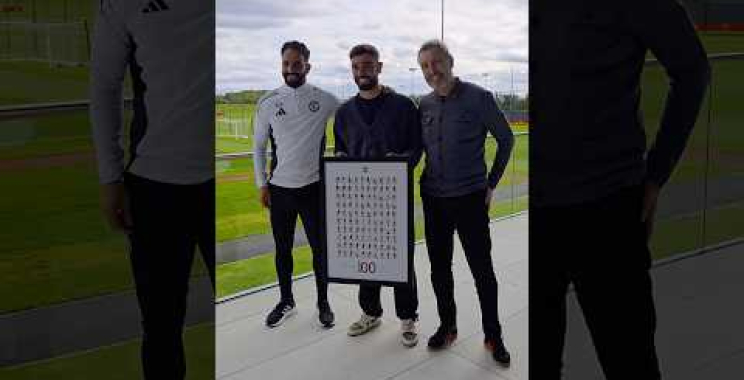 ကျွန်ုပ်တို့၏ ကက်ပတိန် ဘရူနိုး ဖာနန်ဒက်စ်၏ ကြီးမြတ်သော အောင်မြင်မှုကြီးပါပဲ။ 💯😍