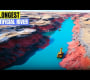 ဗီဒီယို။ ဆော်ဒီအာရေဗျသည် သဲကန္တာရတွင် ကမ္ဘာ့အကြီးဆုံးမြစ်အတုကို တည်ဆောက်နေသည်။