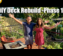ဗီဒီယို။ DIY Deck ပြန်လည်တည်ဆောက်ခြင်း – အဆင့် ၁