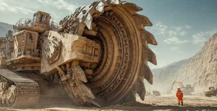 အစိုင်အခဲကျောက်တုံးများမှတစ်ဆင့် any ရာမမျက်နှာပြင်မျက်နှာပြင်မိုင်းတွင်း။ မိုးသည်းထန်စွာစက်ယန္တရား & စက်မှုအင်ဂျင်နီယာ