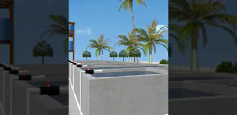 10k စွမ်းရည်ရှိသော ငါးကန်များအတွက် 3D ဒီဇိုင်း