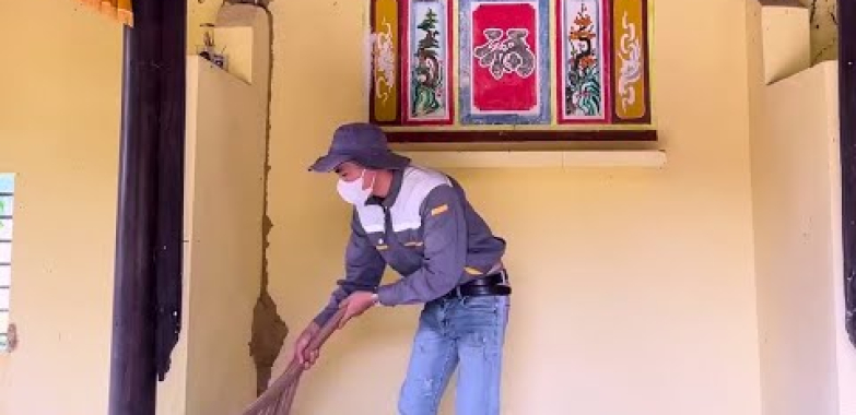စုံတွဲသည်အသက် 70 အရွယ်ရှိအိမ်ကိုသန့်ရှင်းစင်ကြယ်သောအိမ်ကိုသန့်ရှင်းစင်ကြယ်စေပြီးဒုတိယဘဝကိုပေးသည်