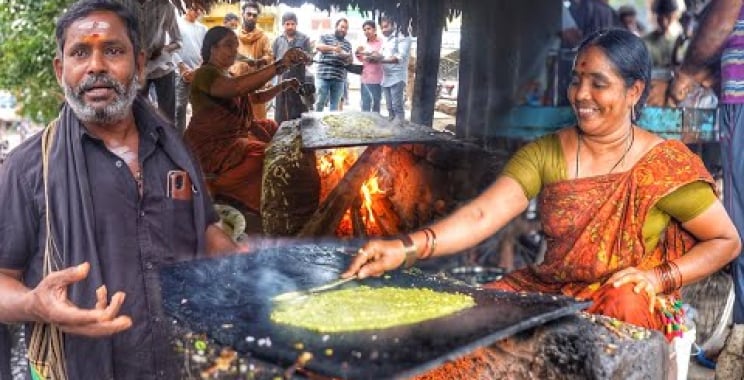 နေ့စဉ်လူ 1000 ကိုနေ့စဉ် – Jyoti AMMA အထူး Upma Pesarattu | အိန္ဒိယအဝေးပြေးအစားအစာ @indianfoodexplorer