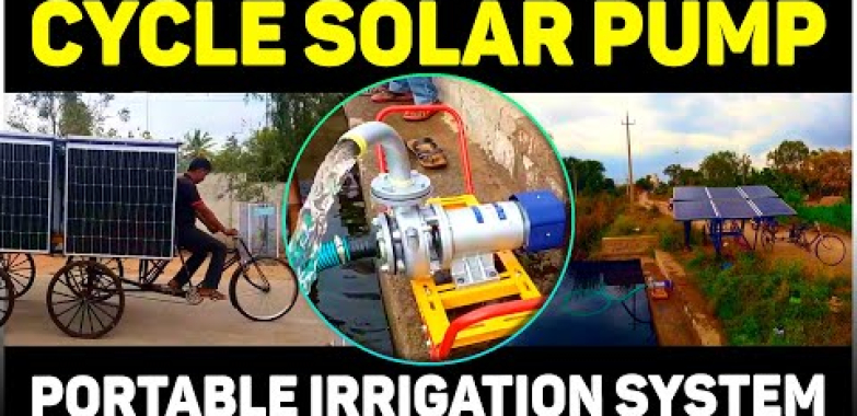 ဗီဒီယို။ Portable Solar Pump ရေသွင်းစနစ်