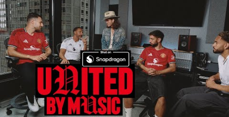 Rio & Man Utd Players Meet Kaleo Frontman 🎶🤝