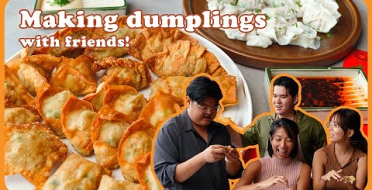 အဆုံးစွန်ပုစွန် & ဝက်သား dumpling စာရွက်