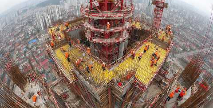 25 ကီလိုဂရမ် – Snap အောက်ရှိ Crane Free formwork, Cronte lead & Record အချိန်အတွက်သွန်း & ချွတ်။ အံ့သွဖွယ်ဆောက်လုပ်ရေးနည်းပညာ