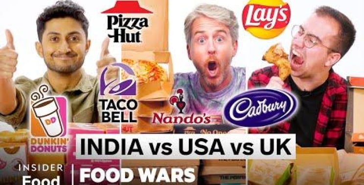 India vs US vs UK Food Wars Season 2 မာရသွန်