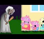 Peppa Pig vs Granny Zombie