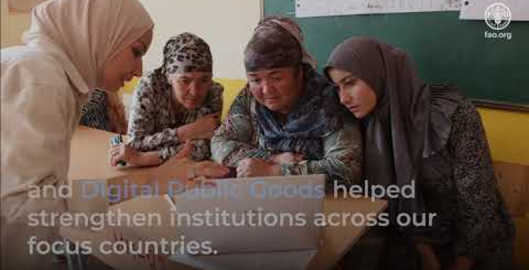 ဥရောပနှင့် ဗဟိုအာရှဒေသများတွင် ဒစ်ဂျစ်တယ်ဆန်းသစ်မှုများဖြင့် ပြောင်းလဲတိုးတက်မှုကို မောင်းနှင်ခြင်း | FAO ရည်မှန်းချက် ၂၀၂၅