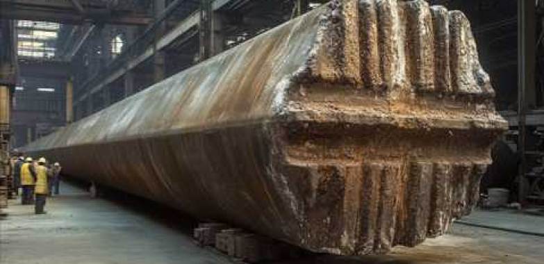 Tons Plant 600 အထိကြီးမားသောသံမဏိ ingot အတွင်းပိုင်း