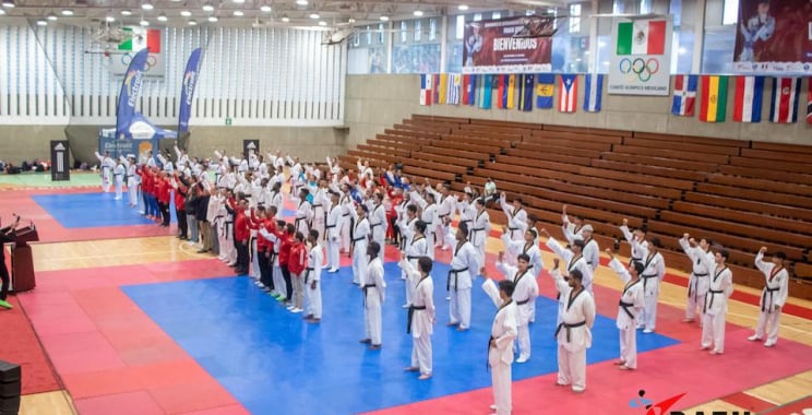 PANAM SPORTS TAEKWONDO လေ့ကျင့်ရေးစခန်းမှ အားကစားသမား ၁၅၀ ကို ကြိုဆိုပါတယ် – Panam Sports